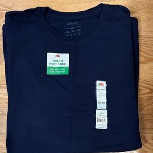 Fruit of the Loom Men's Navy Blue T-Shirt
